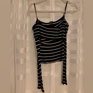 Off the Shoulder Striped Top